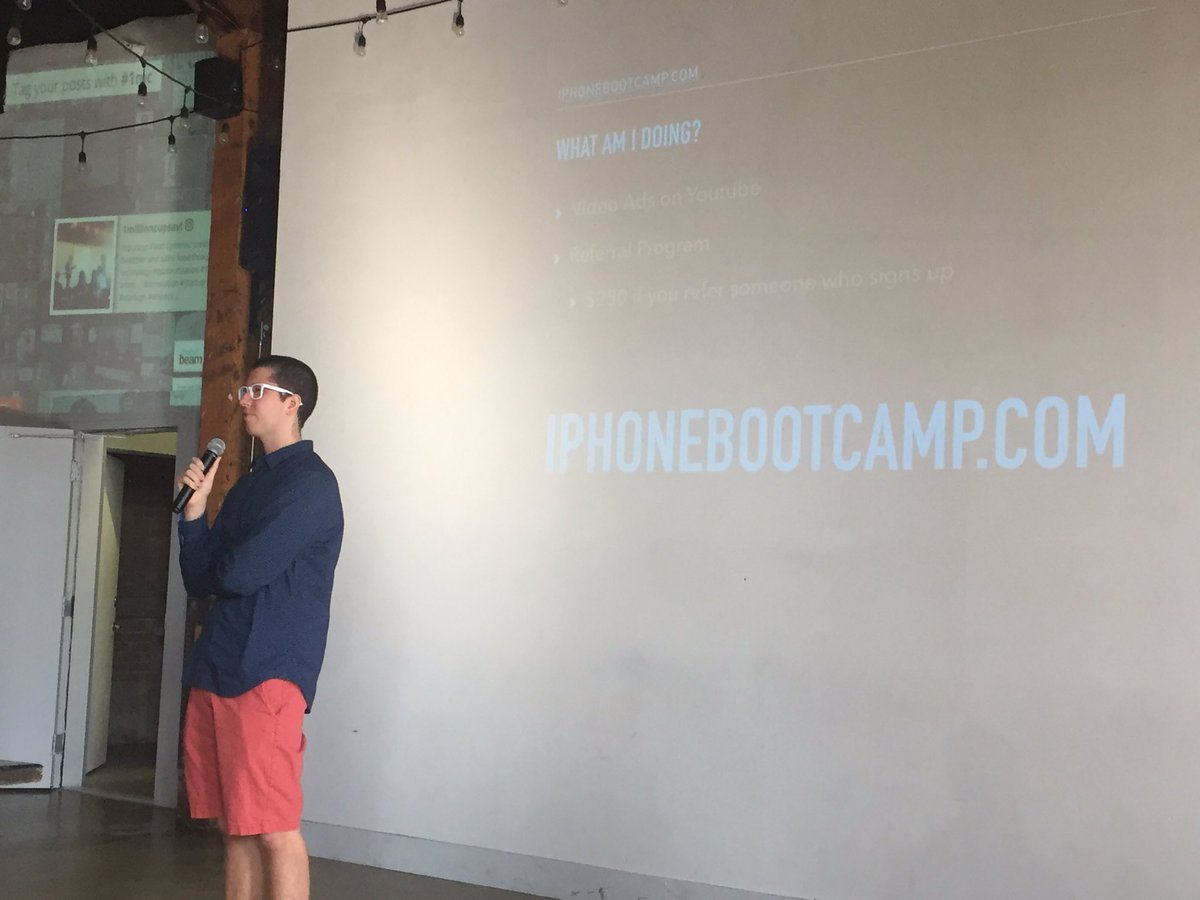 Get to Know Rick <a href="/nickchuckwalter/">Nick</a>  &amp; Jenna again kickstarter.com/projects/17664… #1mc <a href="/1MillionCupsPRO/">1 Million Cups Provo</a> get word out for #iOSbootcamp #appbootcamp