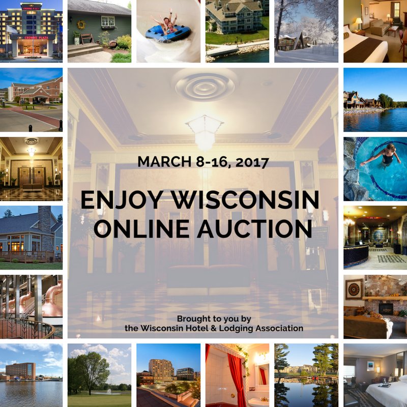 WIGetaways's tweet photo. BID NOW thru 3/16 on the "Enjoy Wisconsin" Spring Auction! Lodging packages start at a fraction of the retail price! https://t.co/FWM6Z5WE71 https://t.co/J5to7pw1Ia