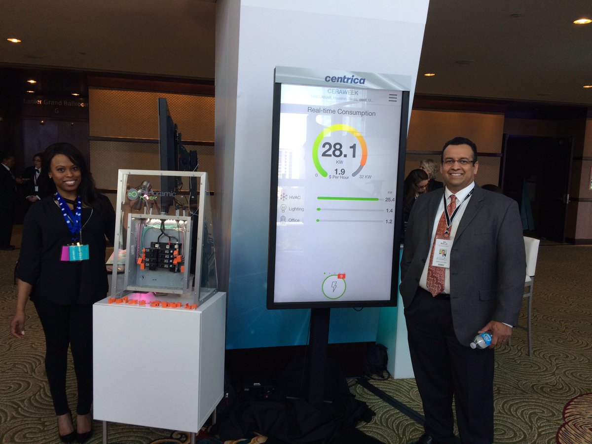 Emily_HT's tweet image. Great to see @PanPwr in the #ceraweek Agora. Wireless sensors from @centricaplc bringing realtime insights on energy usage at the conference