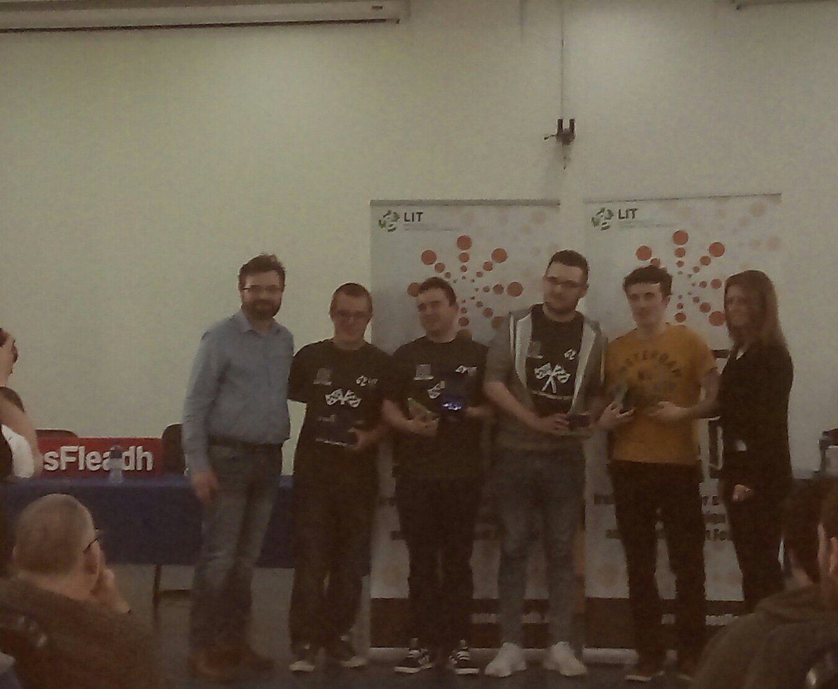 MuddyGames's tweet photo. @itcarlow Team Pirates Playground runners up @gamesfleadh https://t.co/mi3jDshiQB