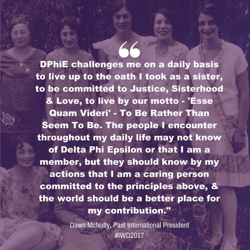 Challenge each other today and everyday. #iwd2017