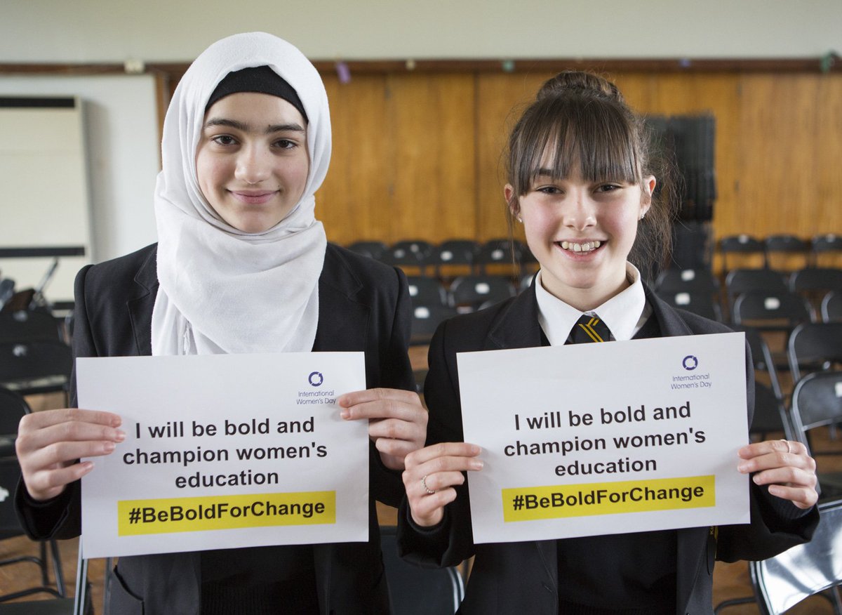 MonmouthshireCC's tweet photo. Here's a film about our day at @KingHenrySchool to celebrate International Womens Day #BeBoldForChange https://t.co/ouez5xiPQU https://t.co/USfKWTkQ6F