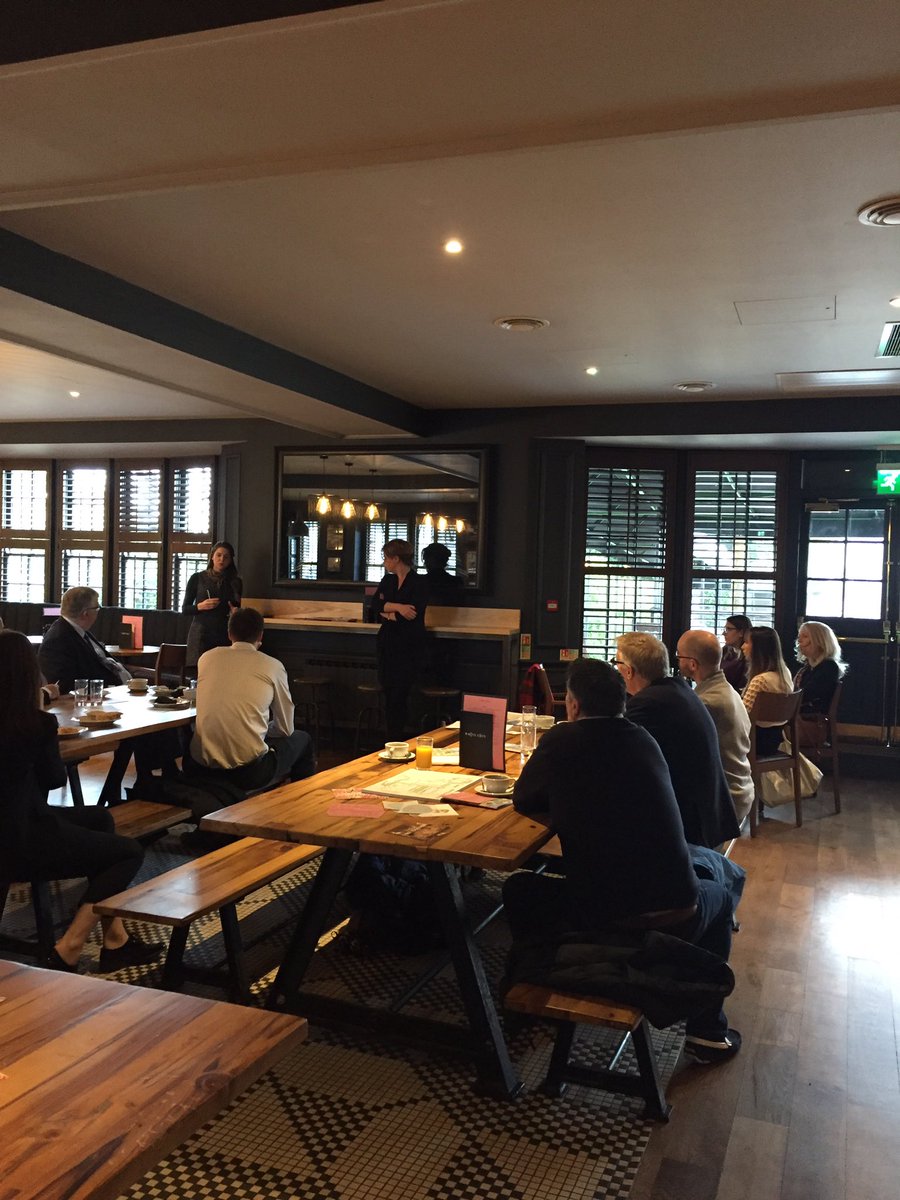 Such a good way to start the day - breakfast meeting <a href="/WhiteLionBar/">White Lion Bar</a> - fantastic venue <a href="/CliftonVillage/">Discover Clifton</a>