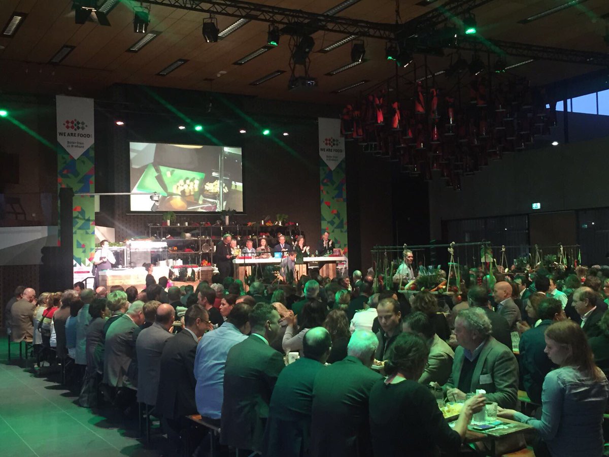 BesteVanBrabant's tweet image. Smaakvol, duurzaam, innovatief! Veel positieve reacties tijdens kick-off #wearefood #betereten @brabant. Meer weten? wearefood.nl