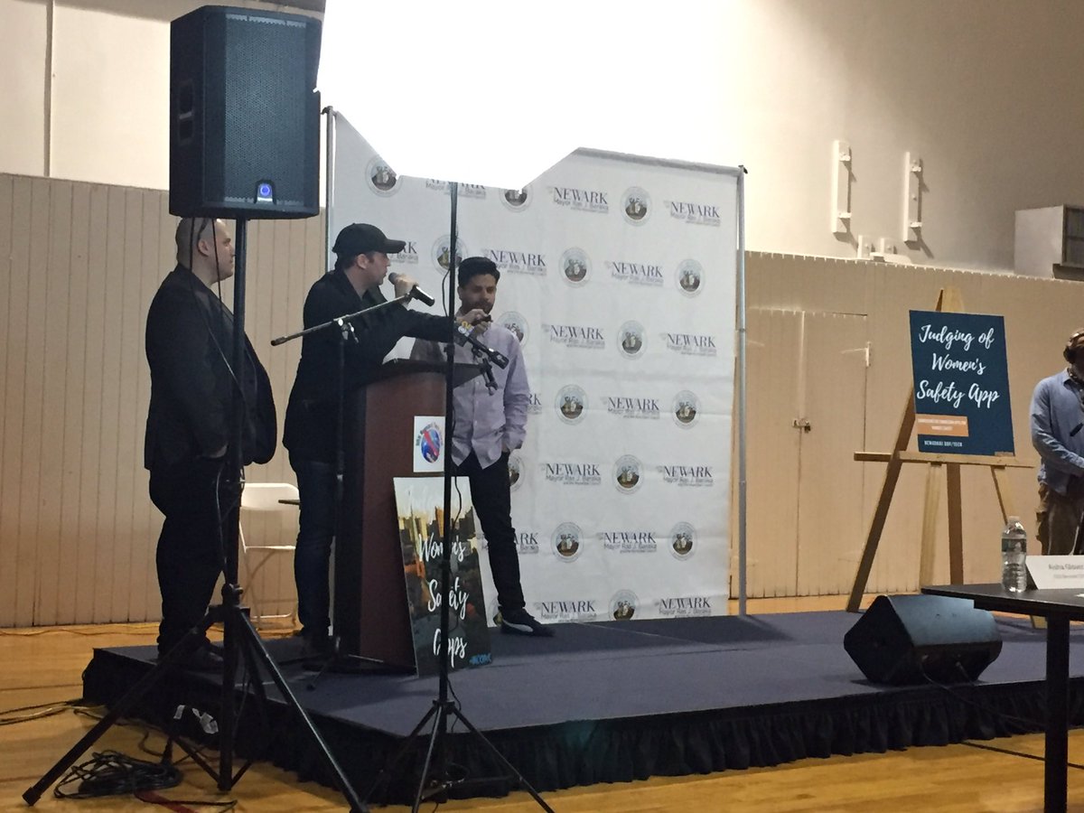 sethwainer's tweet photo. @CityofNewarkNJ @rasjbaraka 2nd presentation for #InternationalWomensDay #hackNWK https://t.co/XgUOs8DQkX
