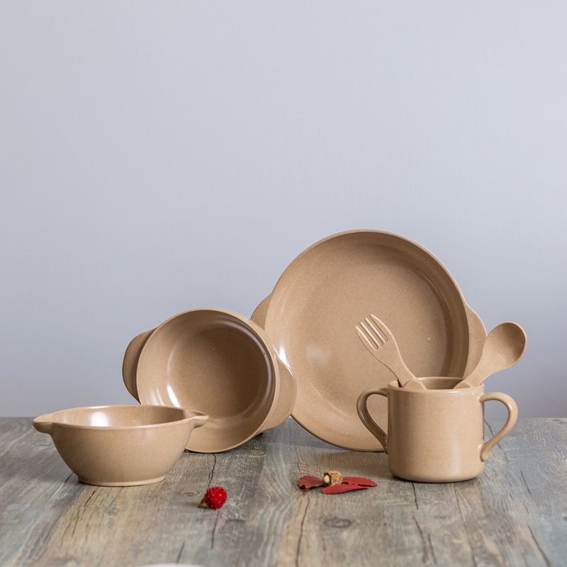 RiceHuskWare's tweet photo. Nontoxic bpafree kids dinnerware set.We focus on the health #dinnerware, safe #dinnerware and eco friendly #dinnerware for many years. https://t.co/fuIcS6dxC6