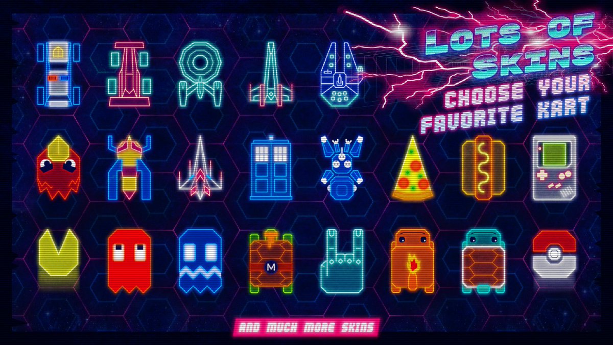 There are lots of karts in kartwars.io, how many have you unlocked? Remember you can play here too bit.ly/kartwarsApp