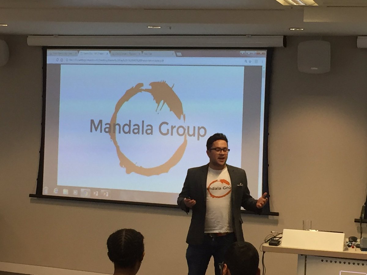 Pitch from Mandala Group @WarwickInLondon <a href="/WWIncubator/">Warwick Incubator</a> <a href="/WarwickBSchool/">WBS</a>