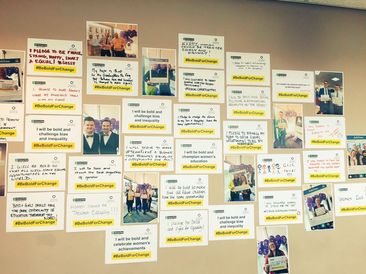 HannahFlexE's tweet photo. When men &amp; women come together in a workplace only great things can happen #IWD2017 #BeBoldForChange #TeamFlexE https://t.co/dABwSfOh9W