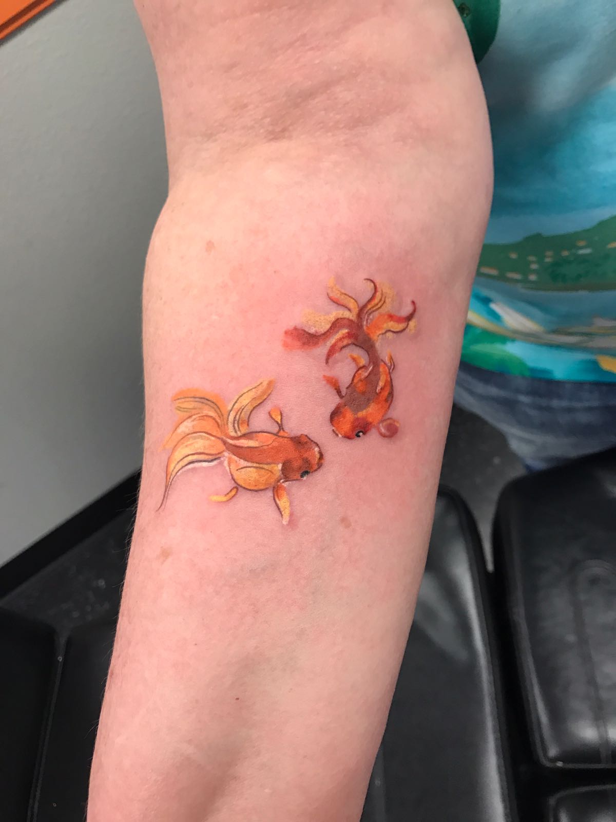 goldfish tattoo by theblackdragon on DeviantArt