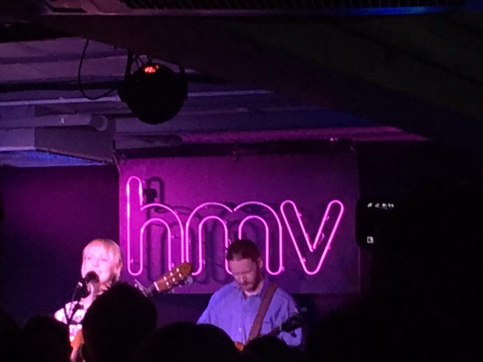 Excuse the terrible quality of the picture but listening/watching <a href="/lauramarlinghq/">Laura Marling</a> in-store at @hmv363OxStreet was such a privilege!