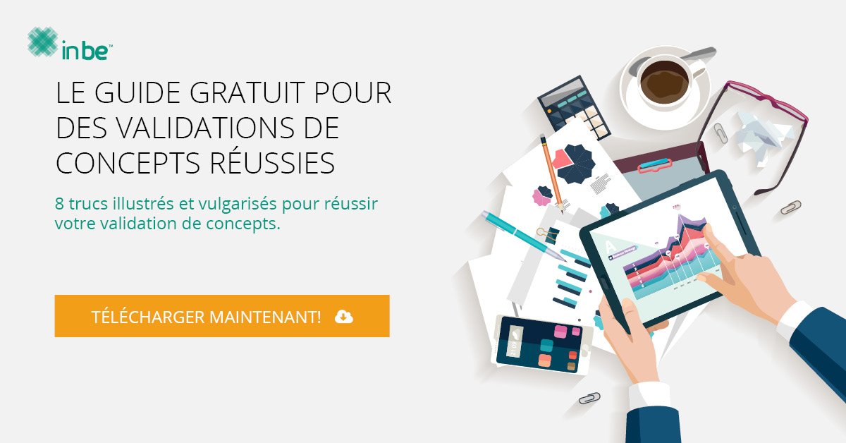 InbeInnovation's tweet photo. 8 trucs pour réussir la validation de vos concepts! #inbe #VOC #Innovation #nouveauté #B2B #B2C https://t.co/uhKjds0YHt https://t.co/bV5Y0fi3fq