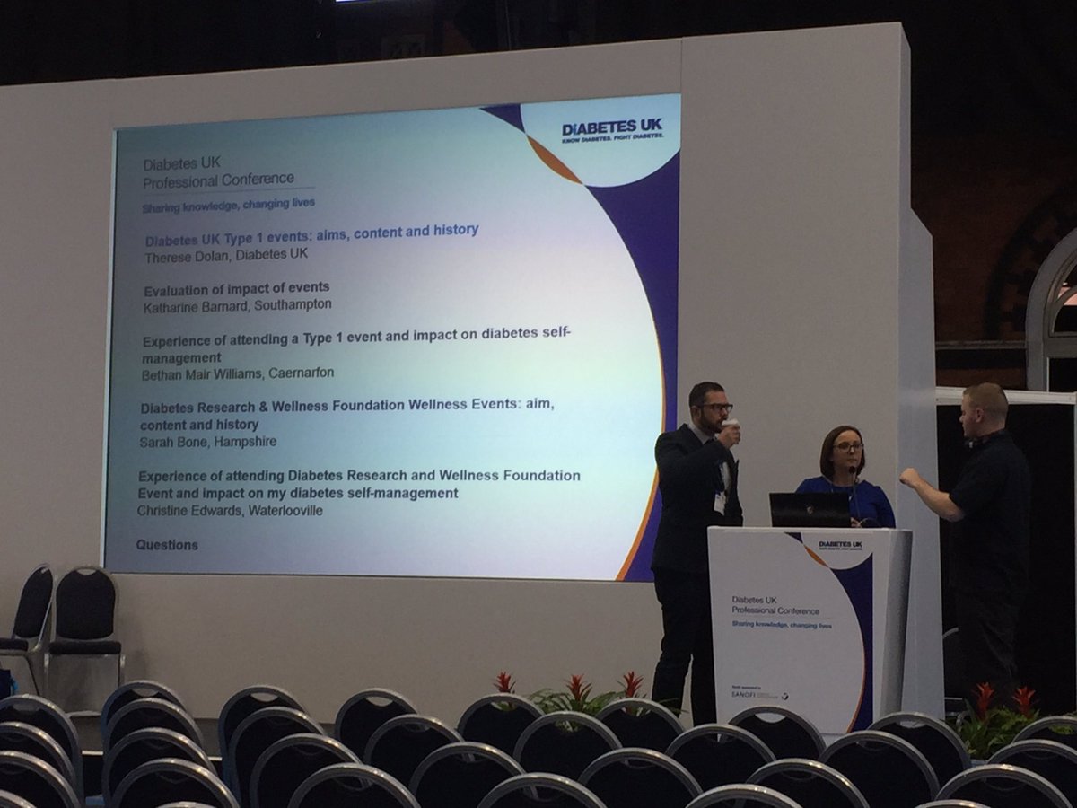 achairsomewhere's tweet photo. So great to see our #type1events represented by @ThereseDolan at #DUKPC https://t.co/h29PNAuwdC