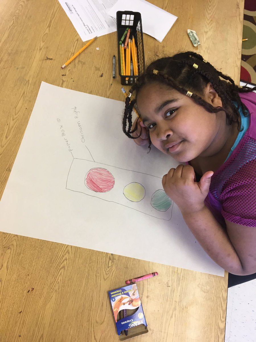 Design process with our BYOD stoplight @TechMcBugg  <a href="/BuggMagnet/">Bugg Magnet Elementary School</a>