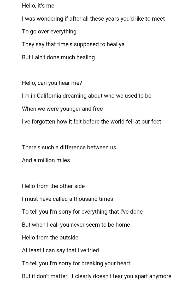 Songs Lyrics On Twitter: