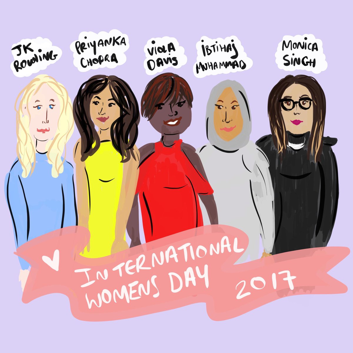 "Do not wait for someone else to come and speak for you. It's you who can change the world."

Happy #InternationalWomensDay ❤