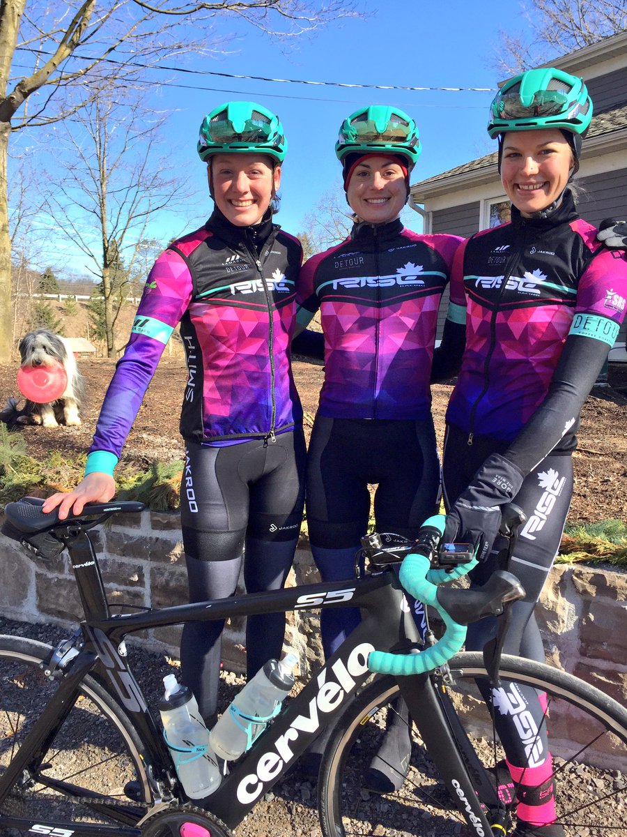 Spending #InternationalWomensDay  with some crazy strong women. Can't wait to race along side and learn from you guys this year! <a href="/riseracing/">Rise Racing</a>