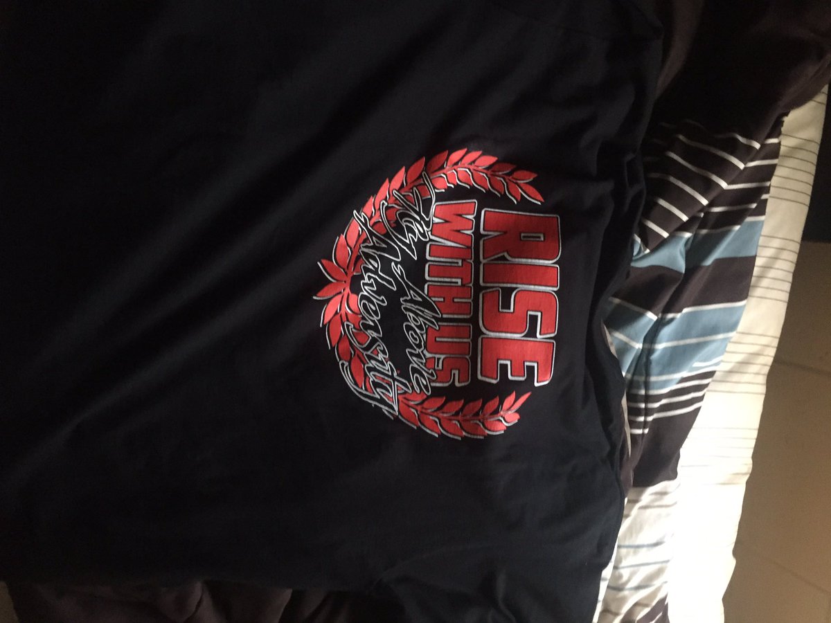 JBFreshBoi's tweet photo. Knocked off no.2 Gordon state last night wearing #TrueRiser apparel in warmups. #RiseWithUs #FlyAboveAdversity  ✅🚀 https://t.co/DcEkWNR3Fh