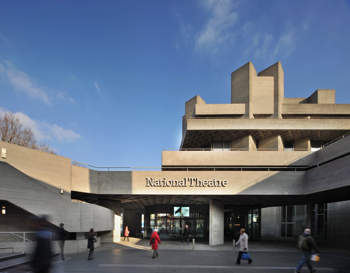 rae625's tweet photo. @Granddesignsmag on @nationaltheatre Architecture Tour: 
'wonderful experience for anyone looking to discover more about this London icon.' https://t.co/3pJqxjkmPw