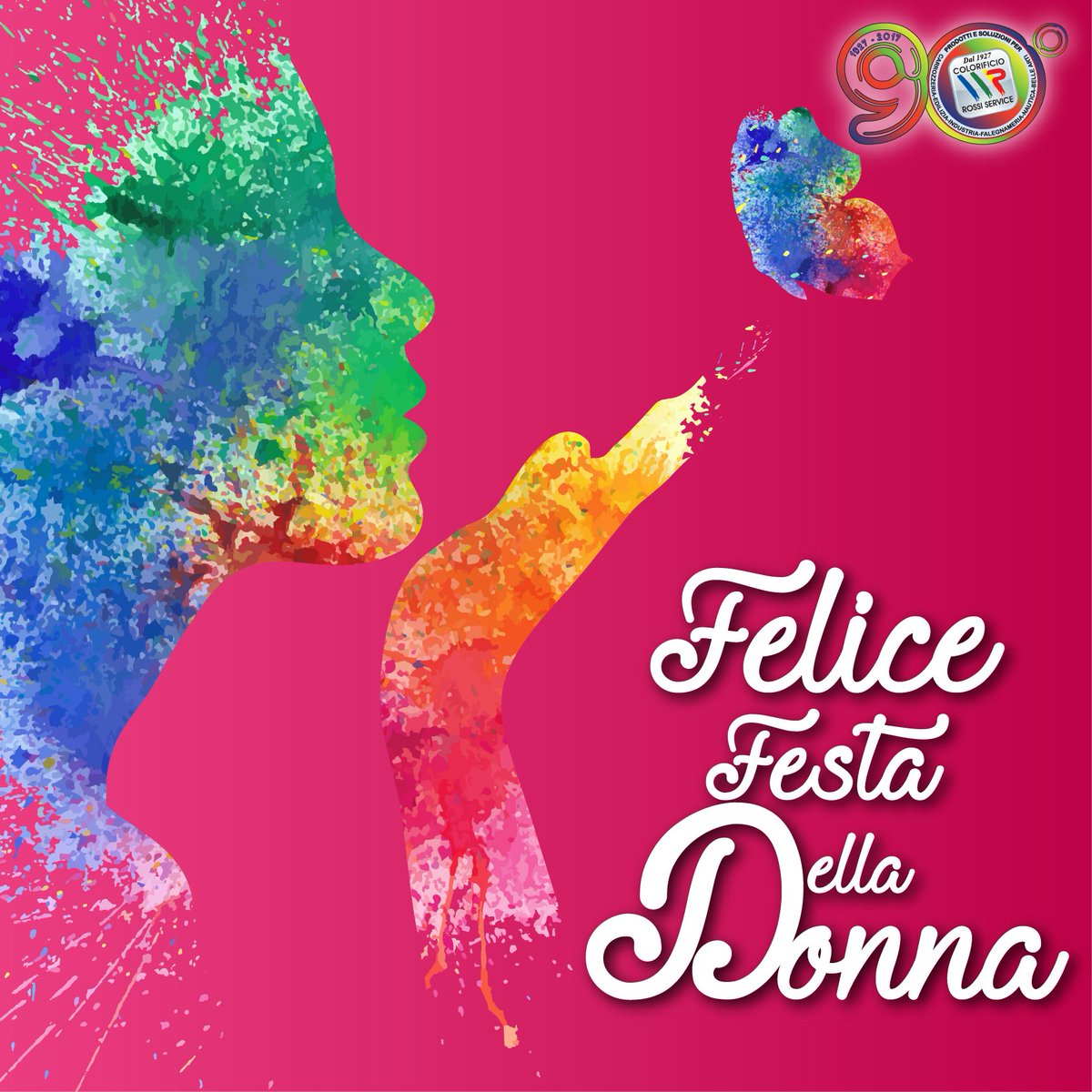 ColorificioRoss's tweet photo. Auguri dai Colorifici Rossi di Magenta e Cuggiono al magnifico Universo chiamato DONNA e alle Donne che Colorano la Tua Vita! #8marzo https://t.co/Nqbrvfgzo4