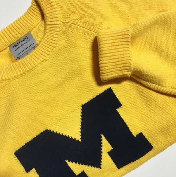 UGPGoBlue's tweet photo. Spring favorite ใฝ๐ผ #goblue #hillflint Online exclusive here: https://t.co/gD0QJfCFFo https://t.co/2lDxQ8IeBR