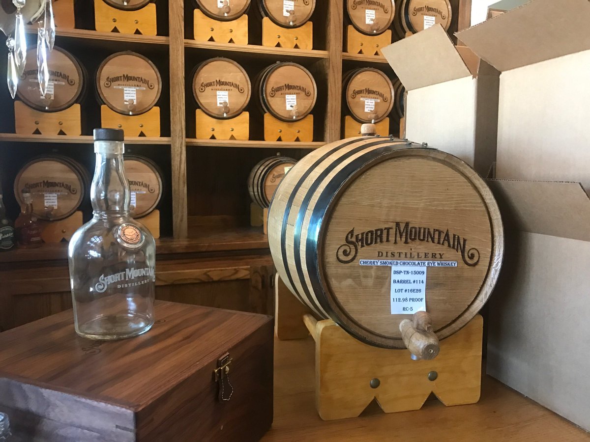 Private labeled 5 gallon barrels are available at the distillery.  Great for gifts!  #whiskey #tnwhiskeytrail #barrelstength