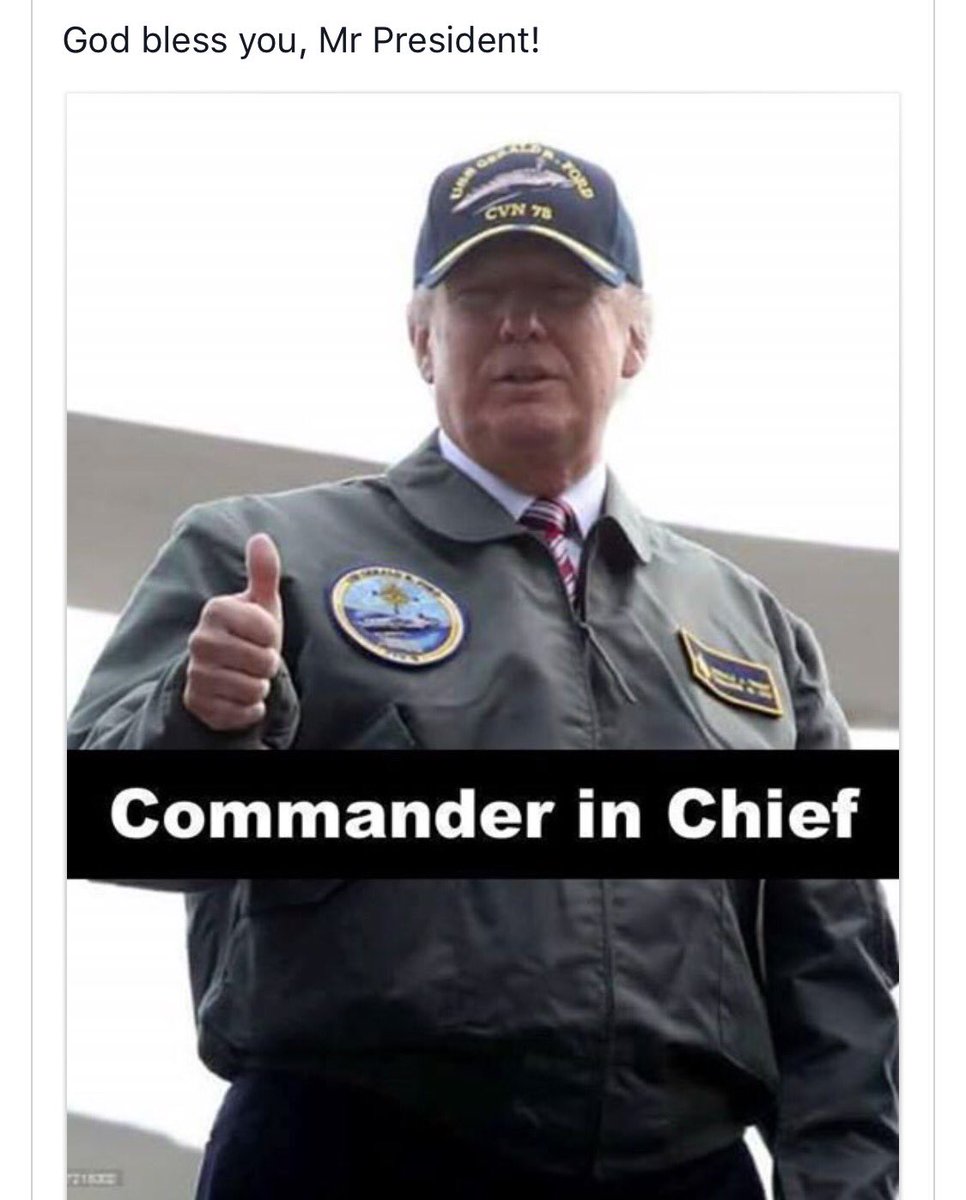 Squeakey6's tweet photo. WE THE PEOPLE OUR MOVEMENT HAVE A COMMANDER AND CHIEF WHO PROTECT US ALL! TOUGH BUT FAIR! @realDonaldTrump @IvankaTrump @JudgeJeanine #MAGA https://t.co/BkqPnrIb0t