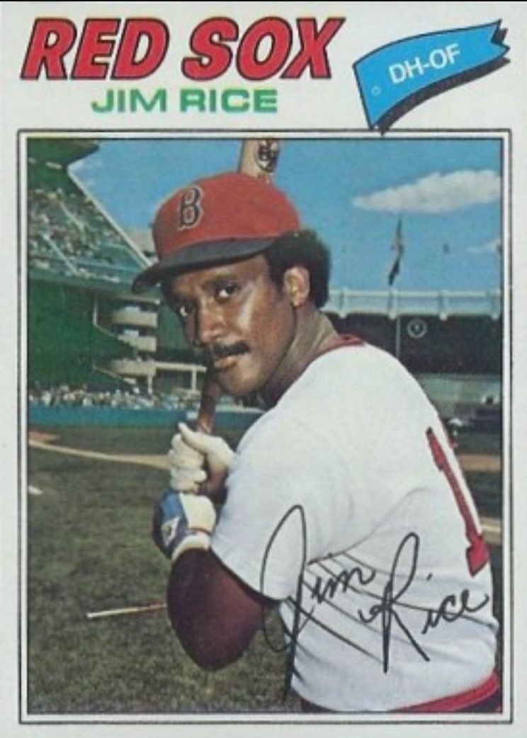 Happy bday to one of my absolute favorite players growing up, Jim Rice.    . Here are my favorite Rice cards. 