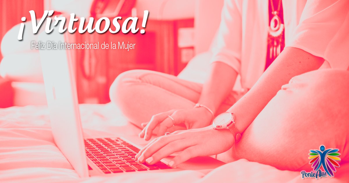 PonleAlas's tweet photo. Desde el principio son valiosas y han sido dotadas de una capacidad de emprender y soñar igual a cualquiera #FelizDíaInternacionalDeLaMujer https://t.co/ouQMlWKlYG