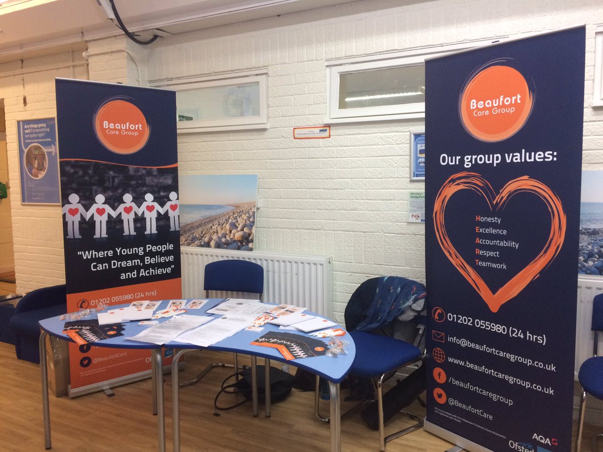BeaufortCare's tweet photo. Today we are at Bournemouth and poole college open event talking to students about career options https://t.co/r5uLcPlYum
