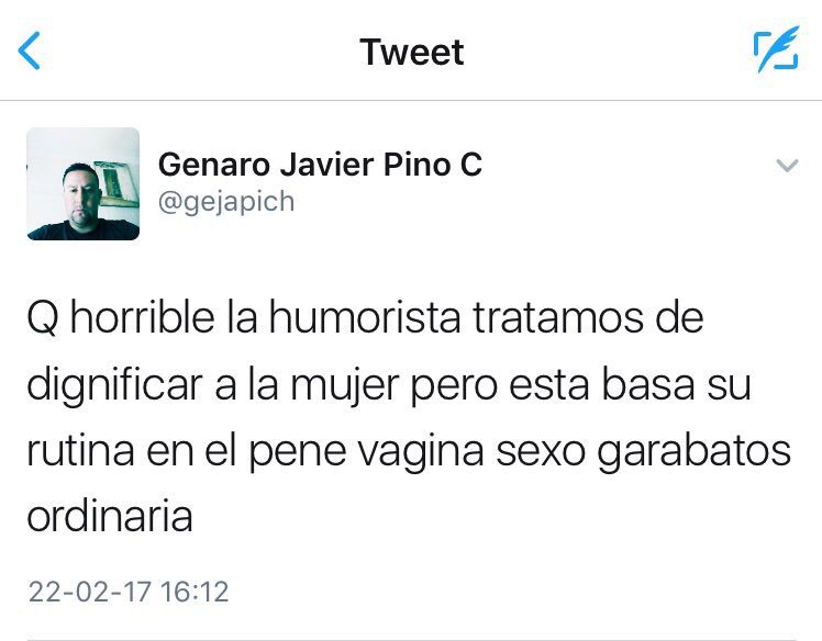 elquenoaporta's tweet photo. "Tratanos de dignificar a la mujer", reloaded. https://t.co/UUcA9Q7LtW