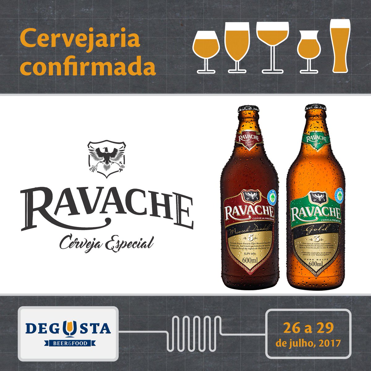 Cervejaria confirmada! <3 Conheça mais a Ravache: cervejaravache.com.br
