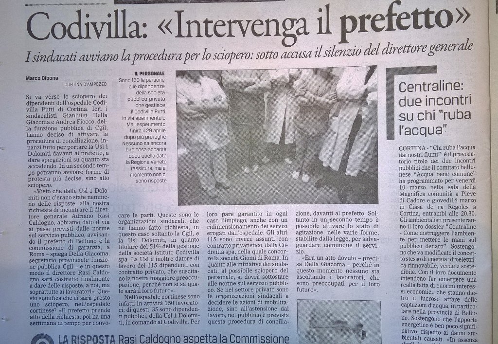 andrea_fiocco70's tweet photo. @cgil_fpBelluno stato di agitazione su #Codivilla https://t.co/nb7KzVQmAG