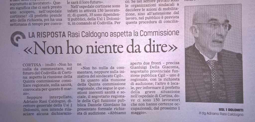 andrea_fiocco70's tweet photo. @cgil_fpBelluno stato di agitazione su #Codivilla https://t.co/nb7KzVQmAG