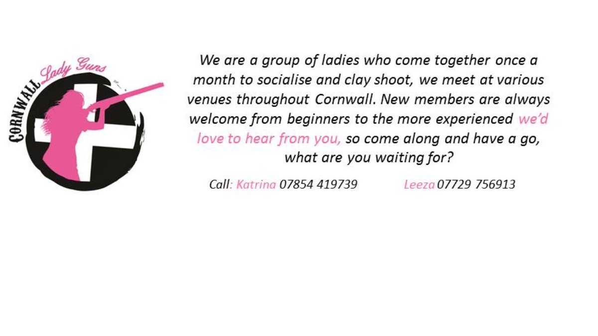 CornwallLadyGun's tweet photo. https://t.co/hXrPwXZhy8 #InternationalWomensDay #thisgirlcan #empoweringwomen #joinus #clayshooting #trysomethingnew #ladyguns @BascLadies https://t.co/LxD9oDOJV6