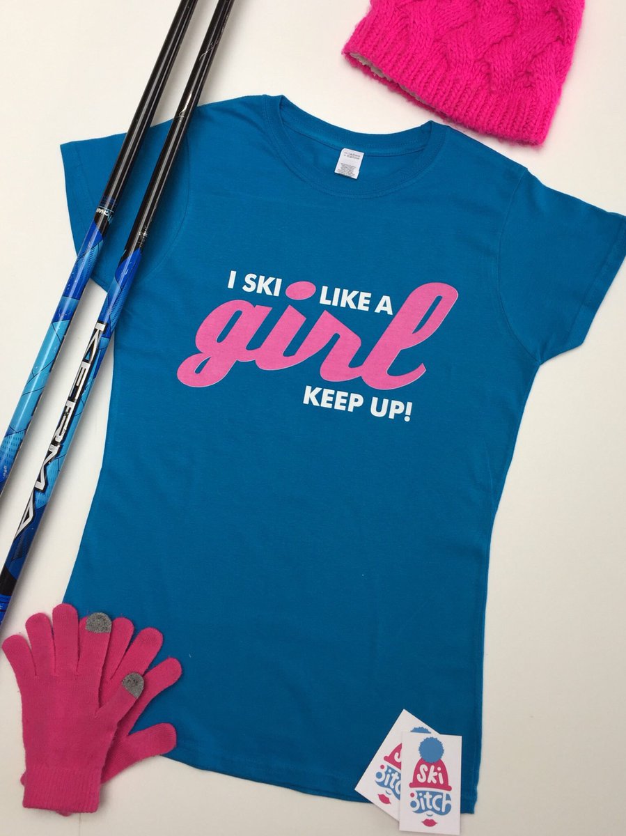 SkiBitchParty's tweet photo. @shusnow @SKUM @MMUFS  skiing at Easter?? 20% Student discount on girls Apres ski T' quote luckybitch at checkout. https://t.co/B3YxqCdEiH https://t.co/dYvjqSMaee