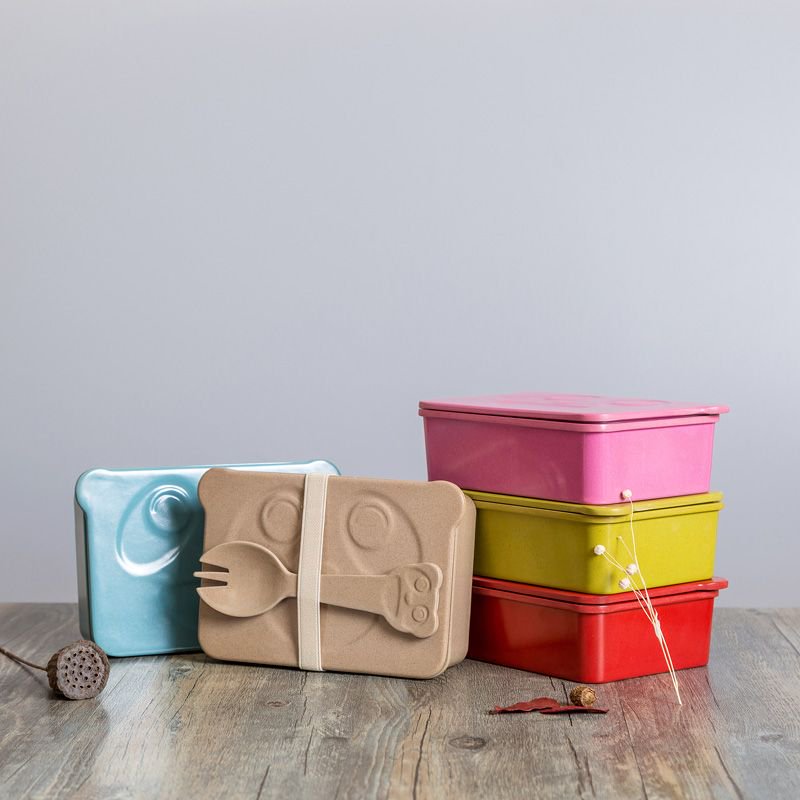 RiceHuskWare's tweet photo. #Cartoon bpafree bento for kid using. We pay more attention on that we can use the most safe and #health #dinnerware with no nasty chemical https://t.co/gD9nBs5VvT