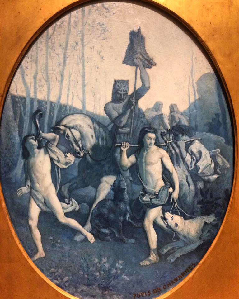 Meg McMath (@thegogglette) on Twitter photo Back in the new Bloch Galleries last night with <a href="/YFANelson/">Nelson-Atkins YFA</a> | "Return from the Hunt". Oil on wood.1859. #DeChavannes. Looks like porcelain. Back in the new Bloch Galleries last night with <a href="/YFANelson/">Nelson-Atkins YFA</a> | "Return from the Hunt". Oil on wood.1859. #DeChavannes. Looks like porcelain.