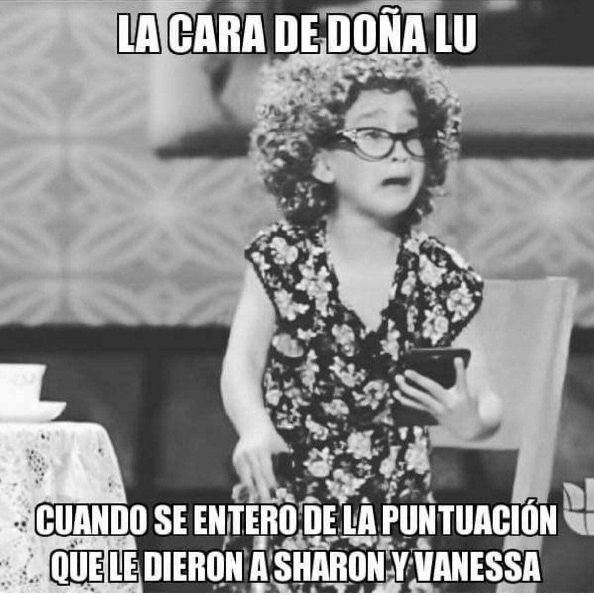 lunarena_dfd's tweet photo. Doña lu todavia no puede creer la puntuacion de sharon y vanessa. Merecian mas? Claroo mijo #PequenosGigantesUSA #teamsuperpeques #lunarena https://t.co/QKIVxYZEnM