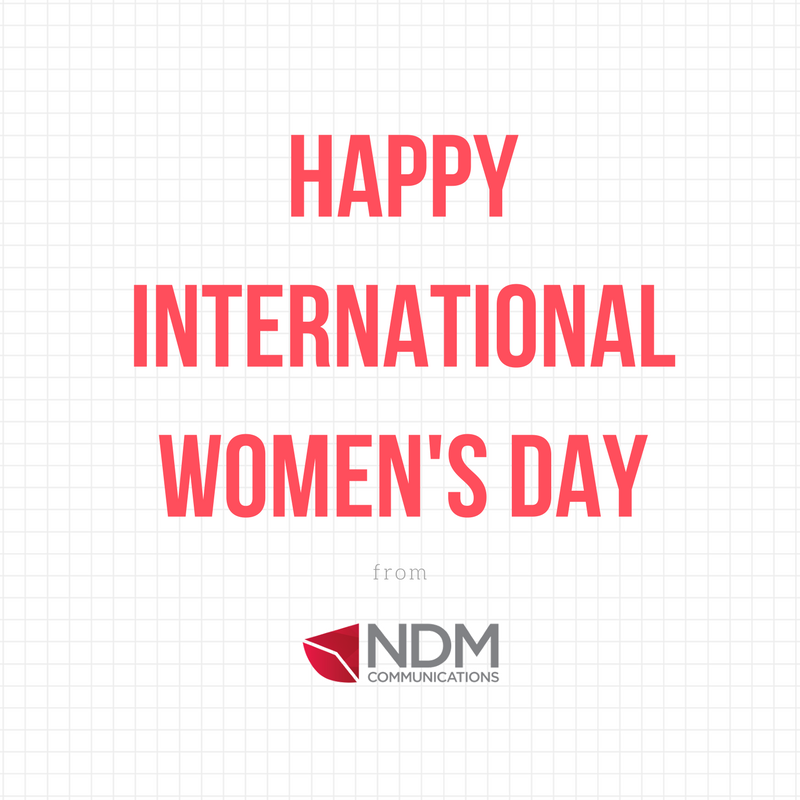 ndmcomm's tweet photo. Here's to the incredibly brilliant women that we get to work with and learn from every day. #InternationalWomensDay https://t.co/U4zFx9TUSp