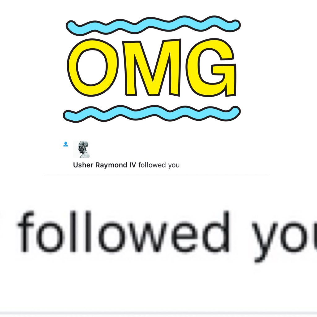 prettyNpink_UR's tweet photo. When you go on break and see your fav @Usher has followed you! Thanks, you've made my week! #SmilingHard 😁#TeamUSHER https://t.co/T3oybaMLzz