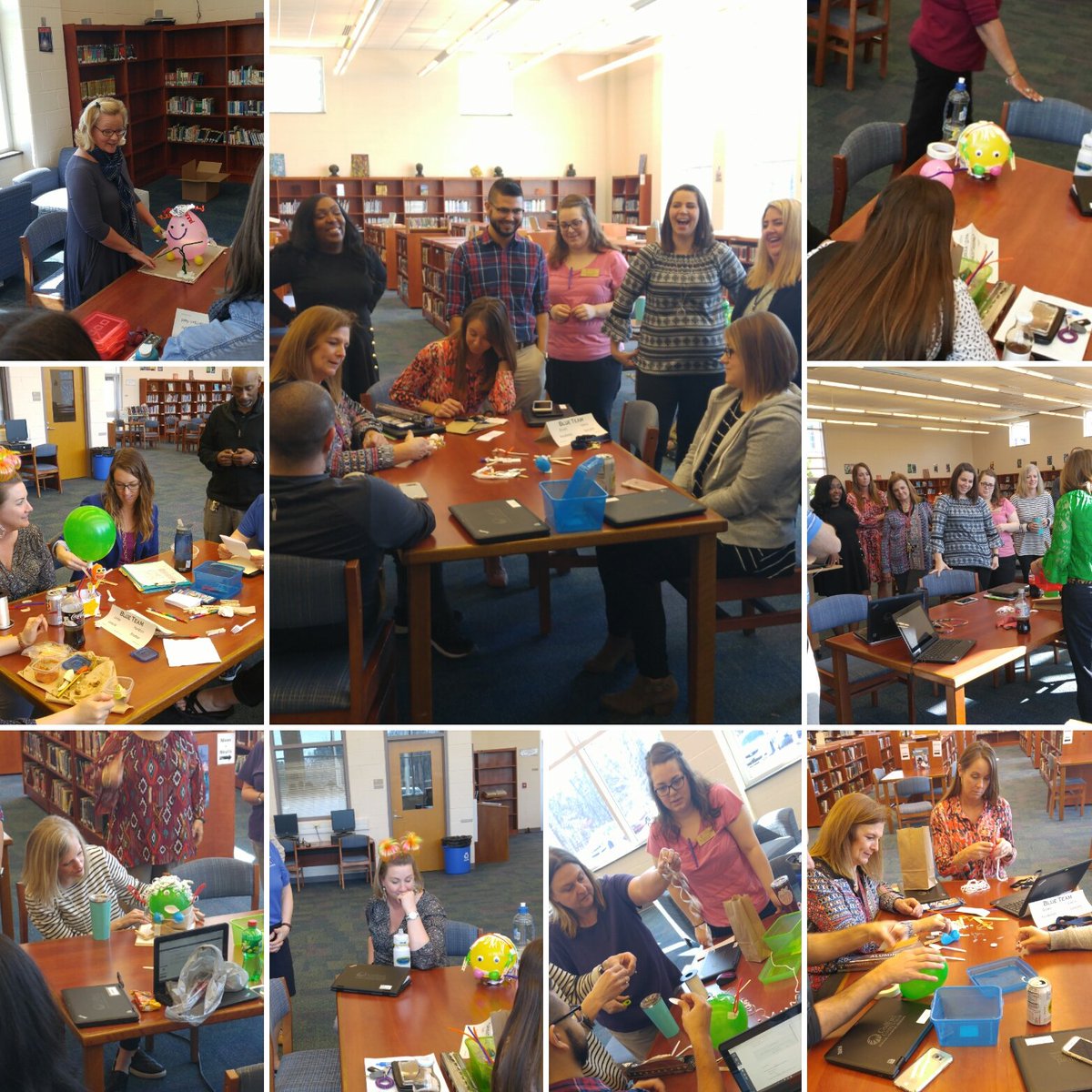 MrTerzigni's tweet photo. #MakerKitchen is cooking at @JMS_NC! Teachers are having fun, so there's no telling how much fun our students will have with it! #MakerGCS https://t.co/ohP0KFUzQj