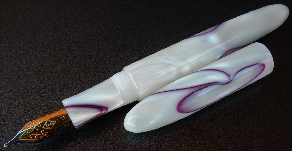 One #lucky person will win this #handmade fountain pen at the northern pen show in #Lytham on 2/4/17