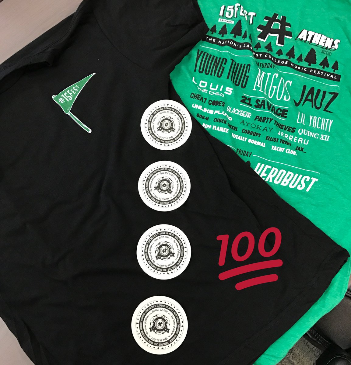 thenumberfest's tweet photo. RT + FOLLOW for a chance to score a #15Fest shirt! 🔥 https://t.co/OTKpSOms9a
