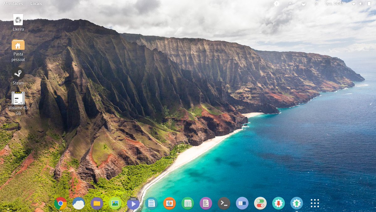 Bruno_Bartzz's tweet image. Vamos ver se é tão bom quanto é bonito!
#ApricityOS #Linux