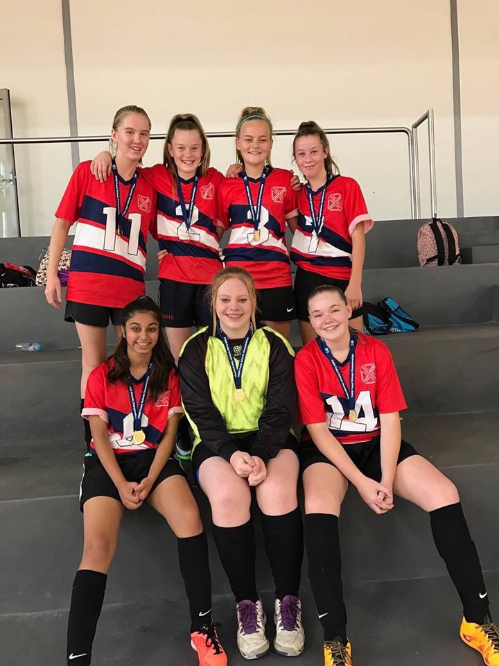 QuakersHillHS's tweet photo. QHHS U/14 Girls and Boys Futsal Teams Blacktown City Champions. Great job. https://t.co/VDTeXcjoUz