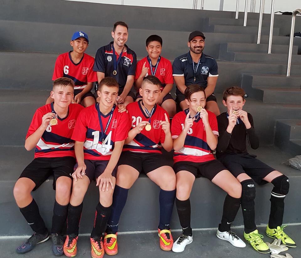 QuakersHillHS's tweet photo. QHHS U/14 Girls and Boys Futsal Teams Blacktown City Champions. Great job. https://t.co/VDTeXcjoUz