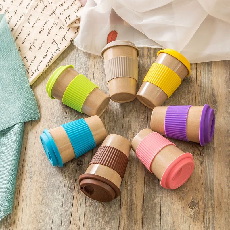 RiceHuskWare's tweet photo. #wholesale travel coffee mug for sale. with colorful, health and safe, Feel fit to use it, there is no nasty chemical in the coffee cup https://t.co/x2zzx9tagC