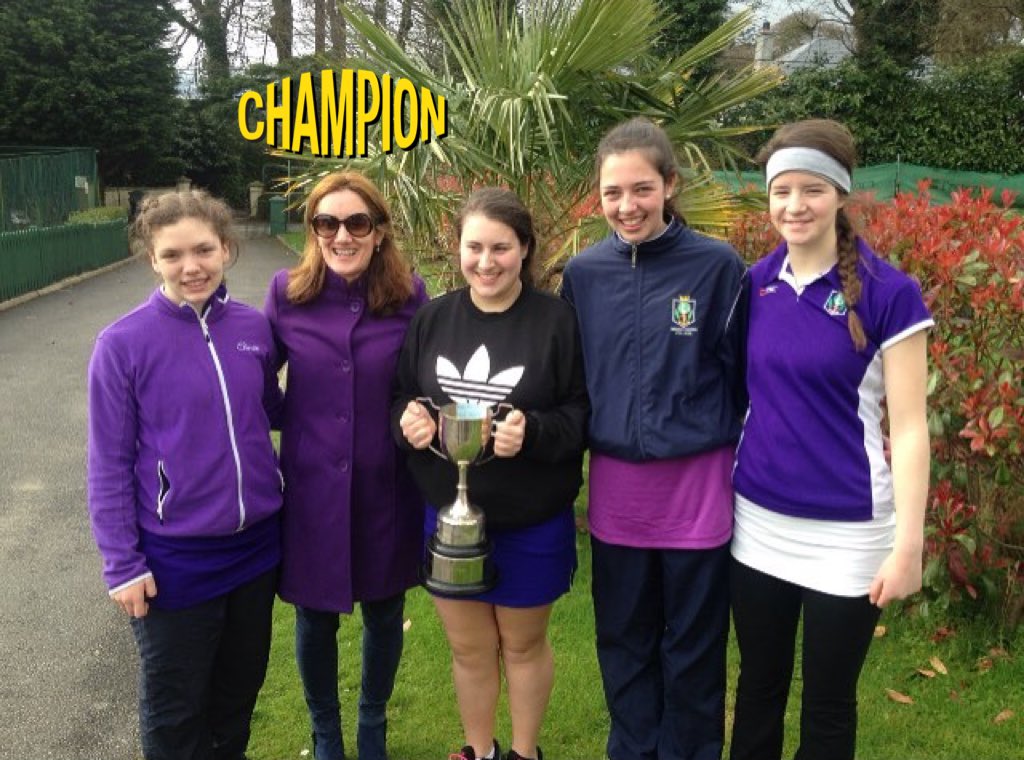 Congratulations to our HR Manager, Fiona O'Callaghan, and the tennis team for winning the cup today!!💜🎾🏆