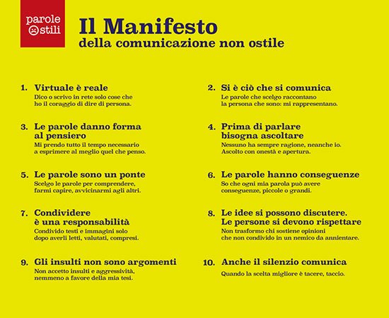 CommaTre's tweet photo. Anche il silenzio comunica.
#paroleostili #8marzo #socialmedia #cadutinellarete siete con noi @ParoleOstili @vera_gheno https://t.co/NeVvpskXAs
